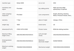Độ chính xác cao nhỏ <span class=keywords><strong>EDM</strong></span> Máy znc <span class=keywords><strong>EDM</strong></span> chết chìm máy với tủ điều khiển - Product Image 3