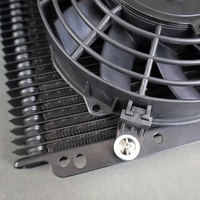 Refroidisseur d'huile à ailettes personnalisé avec ventilateurs