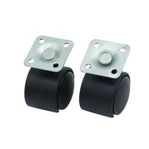 Shengyuan Clip On Caster 1 Inch Plastic Universal <b>Wheel</b> <b>For</b> Furniture <b>Tables</b> Chairs Trolleys - Product Image 4