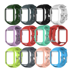 Silicone thay thế dây đeo cổ tay ban nhạc cho TomTom Runner 2/3 Spark 3 GPS Xem Chất lượng cao - Product Image 2