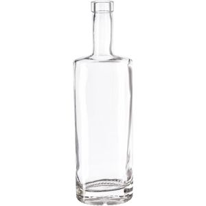 Botella de whisky de licor de 375ml, 500ml, 750ml, con parte superior de barra para embalaje, estampado en caliente, grabado, uso Industrial para agua de <span class=keywords><strong>cerveza</strong></span> - Product Image 6