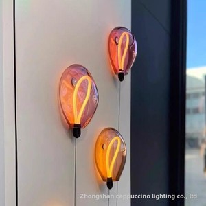 Lámpara de Pared LED de Hierro con Diseño de Globo Dutch <span class=keywords><strong>Bulla</strong></span> para Decoración de Pasillos, Escaleras y Dormitorios de Alta Gama, Iluminación Ambiental - Product Image 4