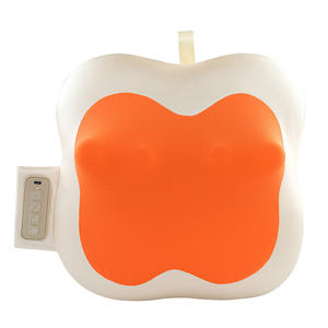 Novo Corpo Aquecimento Pescoço Massagem Sofá Cadeira Shiatsu Pescoço Voltar Massageador Corpo para Uso Escritório <span class=keywords><strong>Apple</strong></span> Shaped Massagem Travesseiro - Product Image 1