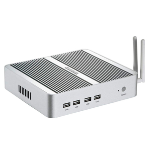 Stok AS PC Mini tanpa kipas, i5-8250U Quad-Core, 16GB DDR4/250GB NVMe SSD, 4K UHD (4096x2304), kantor diam HTPC - Product Image 2