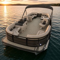 Revêtement de pont professionnel tissé en PVC imitation teck pour bateaux et yachts marins