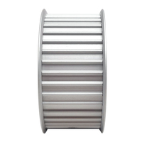 Poulie de distribution en alliage d'aluminium S2M S3M S4.5M S5M S8M S14M T2.5 T5 T10 T20 AT3 AT5 AT10 AT20, haute qualité, ultra silencieuse