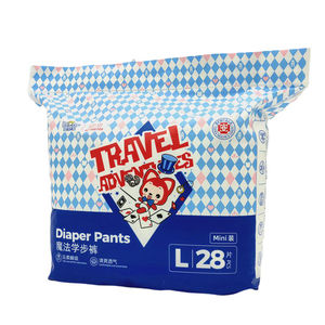 Maman aime les échantillons gratuits pantalons de bébé couche-culotte jetable taille en gros - Product Image 3