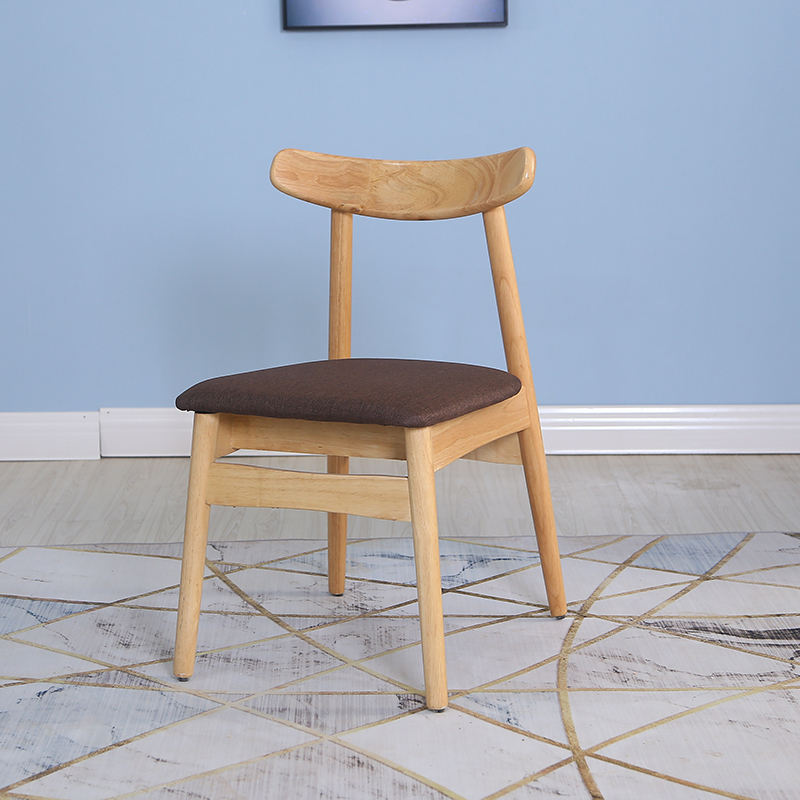 ไม้ + เบาะนุ่มสีน้ำตาล