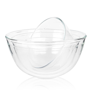 Ensemble de bols mélangeurs en verre grands bols à salade en verre transparent <span class=keywords><strong>pour</strong></span> la cuisson - Product Image 5