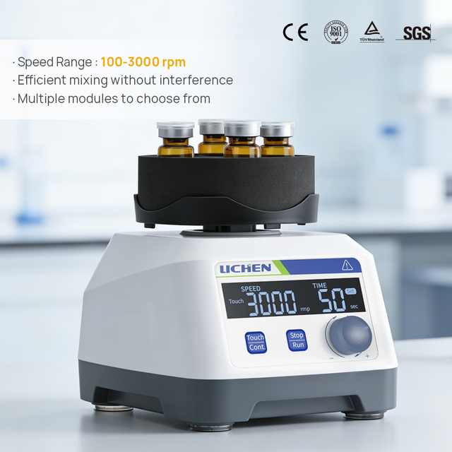 Laboratory Equipment 200-3000rpm Scale Display Method Digital 20W Lab Vortex Mixer Price