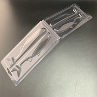 Emballage sous blister à clapet en PVC avec taille personnalisée