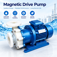 Pompe centrifuge magnétique sans joint à haut débit CQB-F, anti-corrosion, avec revêtement en PTFE, pour circulation de produits chimiques industriels acides