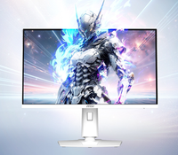 Monitor LCD Gaming MAG274QRFW X32 27-inci 2K 60Hz IPS yang Dapat Diputar dan Tingginya Dapat Disesuaikan, Waktu Respons 1ms, 99% SRGB Putih