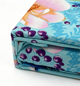 Set di Biancheria da Letto in Poliestere con Stampa Floreale, 6 Pezzi, Misura King Queen, con Lenzuola e Federe per Camera da Letto - Product Image 2