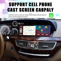 Radio para Auto con Android 12 para Mercedes BENZ Clase S W221 W216 CL 2005-2013, Actualización Multimedia, 256GB, GPS, Navegación, Carplay