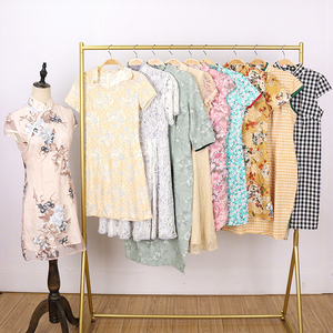 ゲリオン ヴィンテージ 卸売 プレミアム品質 中古 チャイナドレス 伝統的な中国服 レディース向け混合古着 - Product Image 1