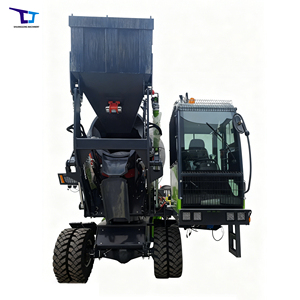 Automatic Self-feeding Mobile Cement <strong>Concrete</strong> <strong>Mixer</strong> With 270 Degree Rotation <strong>Ready</strong> <strong>Mix</strong> Truck - Product Image 1