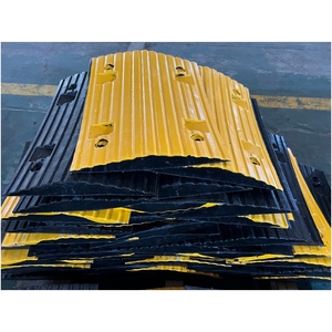 Aiko <span class=keywords><strong>Reductor</strong></span> <span class=keywords><strong>de</strong></span> <span class=keywords><strong>Velocidad</strong></span> para Carreteras, Bloqueo <span class=keywords><strong>de</strong></span> Tráfico, Freno Unidireccional, Resistente, <span class=keywords><strong>de</strong></span> HDPE y Goma, 14 Pulgadas, 25-45 mph, Asfalto - Product Image 4