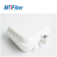 Caja de distribución FTTH impermeable SC 1 /8 puertos Caja de distribución de fibra óptica para exteriores