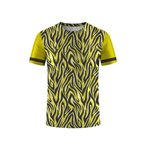 Harga pabrik seragam tenis Streetwear sejuk cepat kering olahraga nyaman sepak bola kain poliester 100% Jersey tenis - Product Image 4