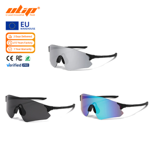 Gafas de Sol Deportivas Sin Marco con Revestimiento Verde, Antideslumbrantes y Anti-UV para Scooter Eléctrico y Actividades al Aire Libre - Product Image 1