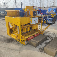 Machine de ponte de blocs QMY6-25 machine de ponte de blocs mobile en béton pour blocs creux
