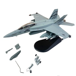 Modellino Statico in Lega 1/100 dell'Aereo F/A-18 Sidewinder della Squadrona Americana, Aereo Basato su Portaerei, Ornamento Finito, Vendita all'Ingrosso - Product Image 5