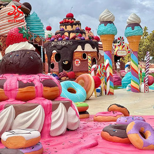 Castello Unicorno in Fibra <span class=keywords><strong>di</strong></span> Vetro Personalizzato per Feste <span class=keywords><strong>di</strong></span> Compleanno, Ringraziamento, <span class=keywords><strong>Festa</strong></span> del Papà, Impermeabile per Esterni - Product Image 4