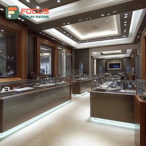 Sistema de Exhibición de Joyería de Lujo, Superficie Pulida, Mostrador de Exhibición para Espacios de Boutique - Product Image 2