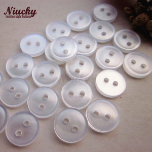 Giá Rẻ Giá 11Mm <span class=keywords><strong>2</strong></span> Lỗ Cổ Điển Bát Áo Sơ Mi Nút Cho Quần Áo Handmade Cơ Bản Nhựa Áo Sơ Mi May Nút Bán Buôn - Product Image 4