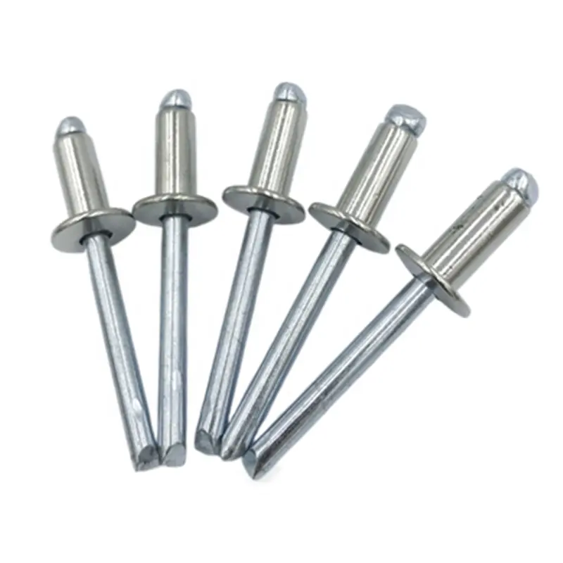 Open-End Structural Rivet Round Head Metal Screw Rivet For Car Blind Rivets 5/32 X 1/2 Stainless Steel