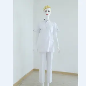 Miglior modo di vendita infermiera uniforme colore bianco