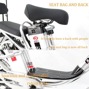 Дисковый тормоз Disiyuan 18 дюймов алюминиевый электрический велосипед 48 В 15А 20 литиевая батарея мопед Электрический велосипед для доставки электровелосипед курьер - Product Image 4