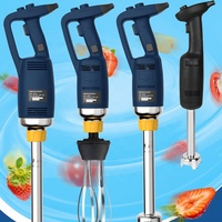 Mélangeur à vitesse réglable professionnel personnalisé 750W mélangeur à main à immersion robuste crème glacée oeuf lait mélangeurs alimentaires presse-agrumes