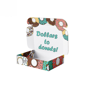 Boîte d'emballage en papier kraft avec impression personnalisée pour aliments Conception d'avion <span class=keywords><strong>à</strong></span> rabat pour <span class=keywords><strong>sushi</strong></span> beignet Fournisseur d'emballage alimentaire de qualité - Product Image 3