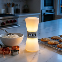 Temporizador Visual Recargable para Niños, Reloj de Arena Electrónico con Luz, de 1 a 99 Minutos, para Estudio, Sensorial y Regalo, Venta al por Mayor, OEM, ODM