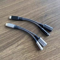 Adaptateur audio Cantell 2 en 1 pour casque, convertisseur auxiliaire, prise jack pour écouteurs, adaptateur de type C vers 3,5 mm, cordon auxiliaire