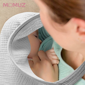 Copri <span class=keywords><strong>allattamento</strong></span> <span class=keywords><strong>in</strong></span> mussola <span class=keywords><strong>in</strong></span> cotone comodo scialle da <span class=keywords><strong>allattamento</strong></span> morbido per <span class=keywords><strong>allattamento</strong></span> al seno per madre grembiule da <span class=keywords><strong>allattamento</strong></span> - Product Image 2