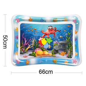 Dropshipping Products 2025 Gonflable PVC Baby Playing Water Mat Jellyfish Toddler Pad Early Education Activity Toys - Product Image 4