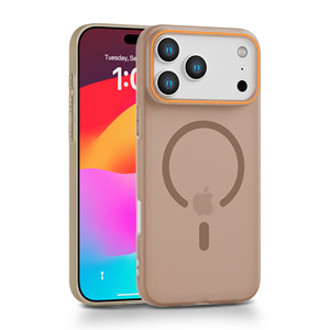 เคสโทรศัพท์แบบพับได้แม่เหล็ก 17air I16 รุ่นใหม่ ผิวสัมผัสแบบด้าน พร้อมกรอบป้องกันกล้อง สำหรับ 15promax สีดำใสแบบน้ำแข็ง - Product Image 4