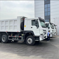 Camion benne minier Sinotruk Howo 371 ch Euro2 6x4 avec pneus 13R22.5 pour l'Afrique