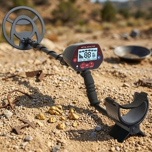 Detector de Metales para Búsqueda de Tesoros al Aire Libre, Fácil de Usar, Alta Precisión, Precio de Fabricante Directo, Logotipo Personalizado GTX4060 - Product Image 1