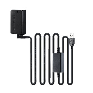 Batería simulada LP/con cable de alimentación USB externo para cámara <span class=keywords><strong>Canon</strong></span> M2 M10 <span class=keywords><strong>M50</strong></span> M100 M200 - Product Image 1