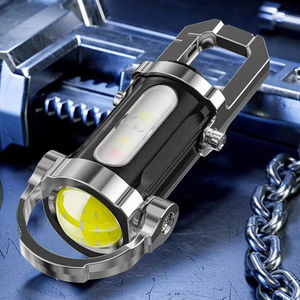 Маленький брелок для ключей, Рабочий фонарь, сверхяркий перезаряжаемый фонарик для пеших прогулок, портативный мини-фонарь, лампа <span class=keywords><strong>ABS</strong></span>, светодиодная лампа - Product Image 2
