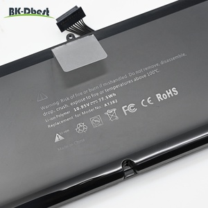 Batería para Portátil BK-Dbest de Alta Capacidad, Nueva, 77.5Wh 7200mAh <span class=keywords><strong>A1382</strong></span> para <span class=keywords><strong>Macbook</strong></span> <span class=keywords><strong>Pro</strong></span> Unibody 15 A1286 Año 2011-2012 - Product Image 4