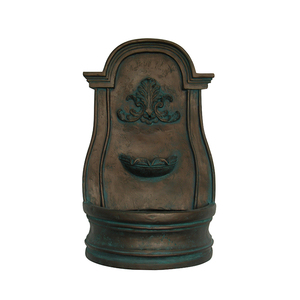 Fontaine murale extérieure en résine Art Déco à cascade en plusieurs niveaux avec finition naturelle pour <span class=keywords><strong>jardin</strong></span> et usage extérieur - Product Image 4