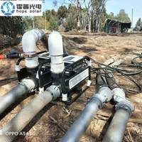 Pompe à eau centrifuge solaire sans balais à courant continu pour l'irrigation agricole et le transfert d'eau en ferme