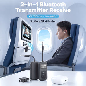 Adaptador de Audio Bluetooth 6.0 2 en 1 (Transmisor/Receptor), Batería de 300 mAh para Coche AUX y Altavoces Antiguos, Conversor de Audio para TV - Product Image 6