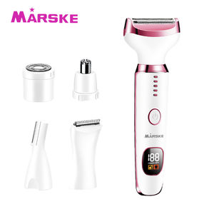 Épilateur électrique cinq en un pour femmes épilateur pour aisselles et parties intimes avec fonctions de coupe du nez et des <span class=keywords><strong>sourcils</strong></span> - Product Image 6