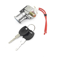 Mini chargeur de batterie de verrouillage avec 2 clés accessoire haute Performance pour vélo électrique Scooter moto vélo